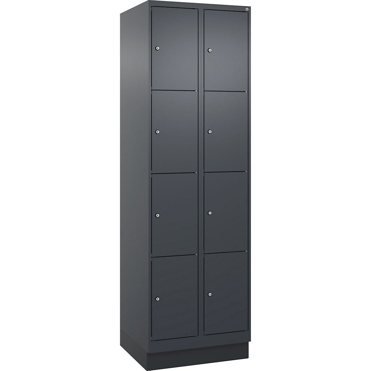 Armário de cacifos de 4 andares Evolo PLUS (Imagem do produto 3)-2