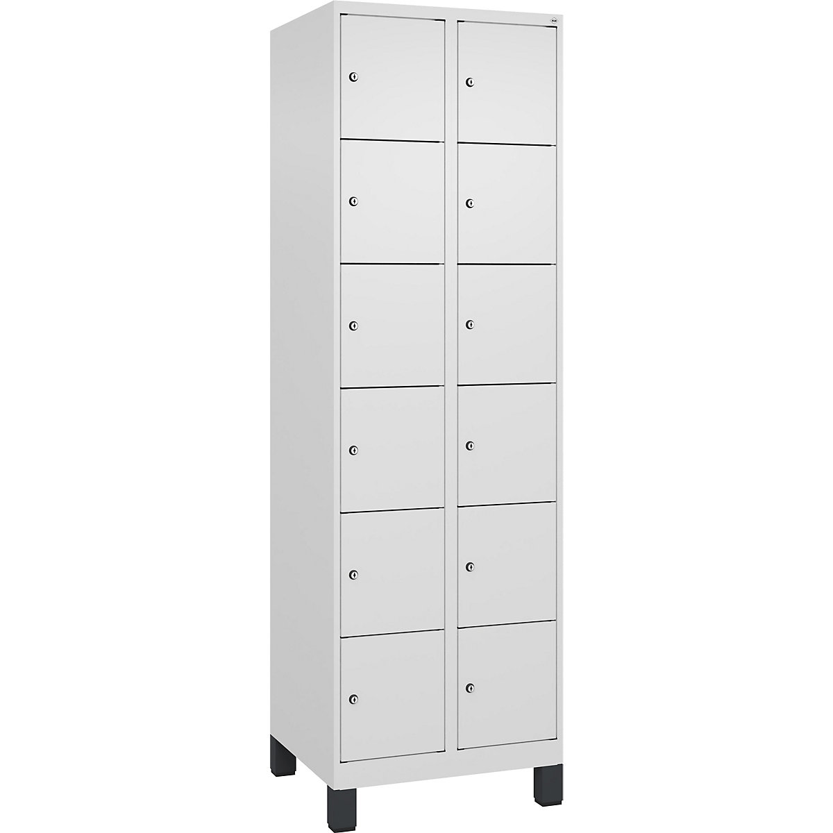 Armário de cacifos de 6 andares Evolo PLUS (Imagem do produto 2)-1