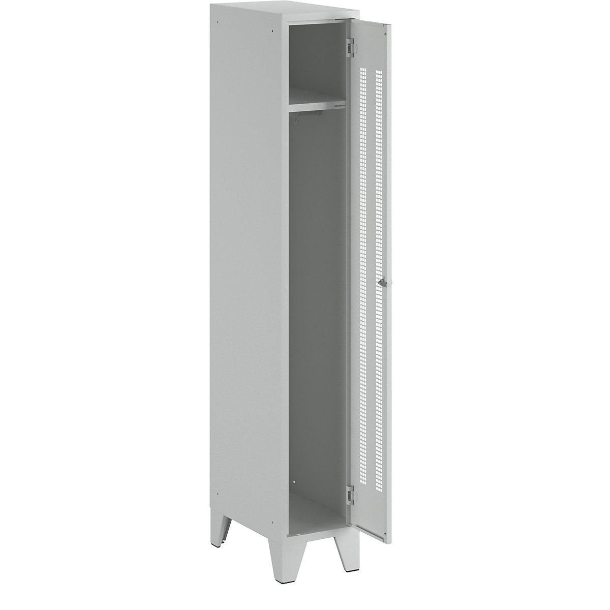 Cacifo Berlin 1 – Wolf, 1 compartimento, cinzento claro, largura 300 mm-18
