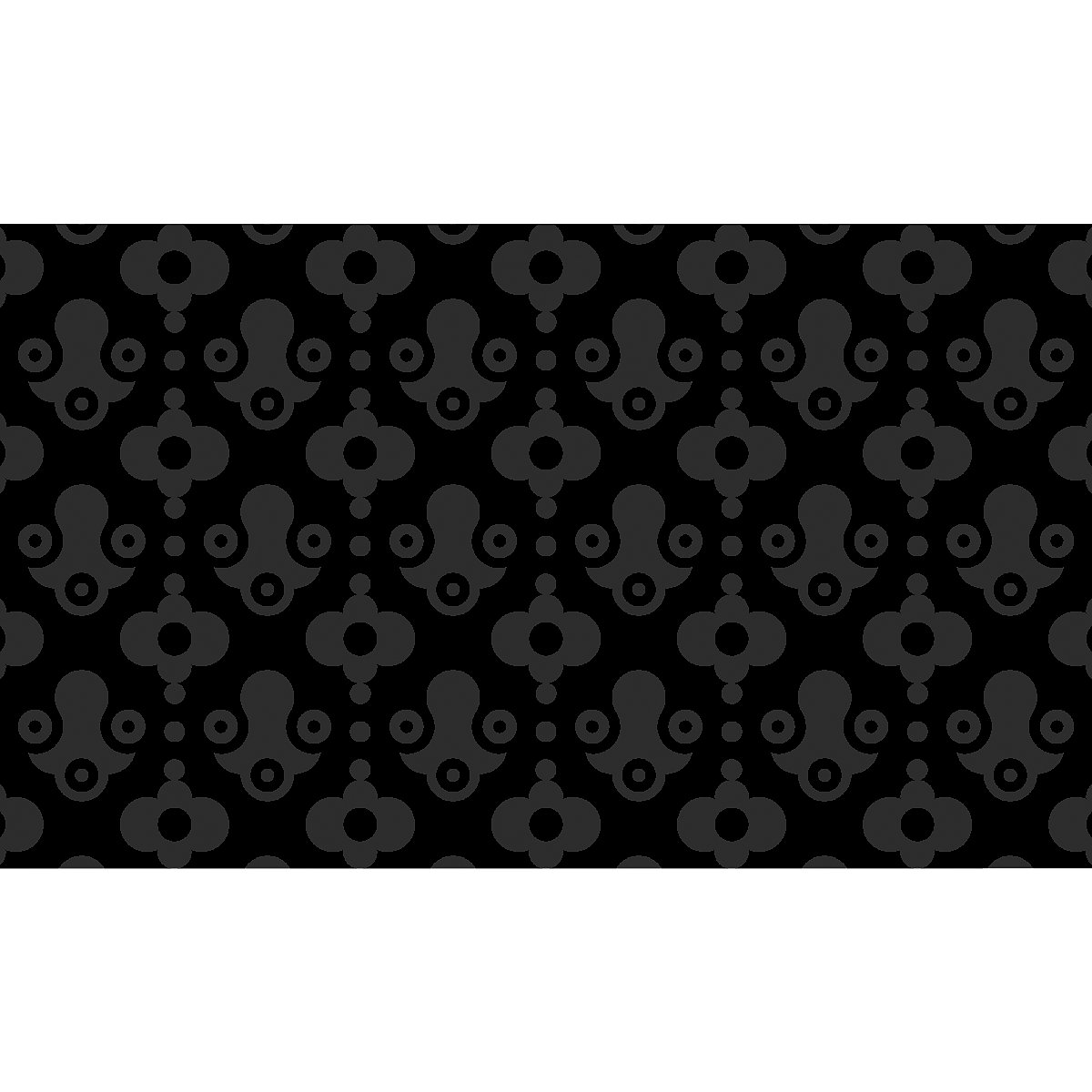 Esteira de retenção de sujidade – NOTRAX, Notrax Déco Design™, CxL 1500 x 900 mm, preto/cinzento-3