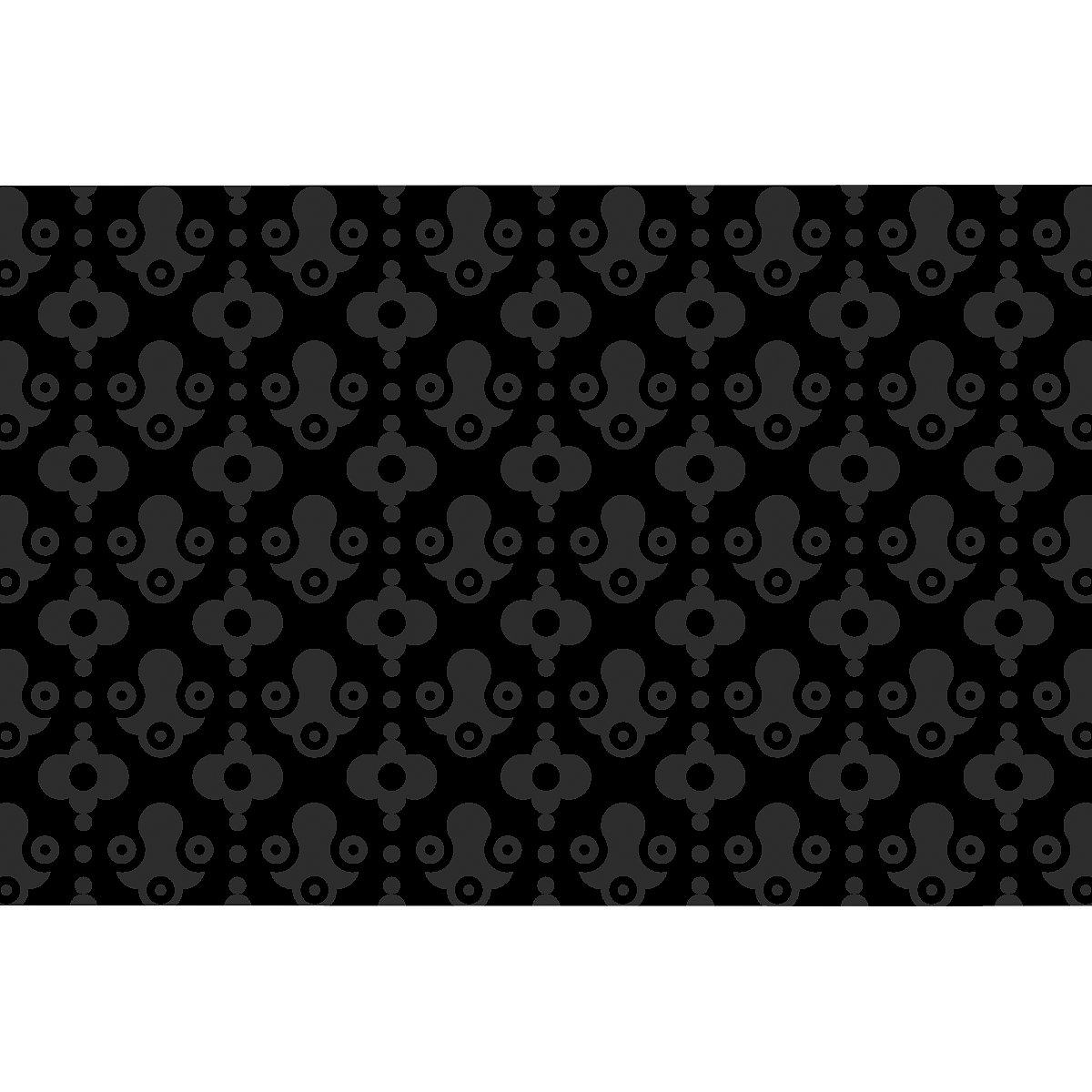 Esteira de retenção de sujidade – NOTRAX, Notrax Déco Design™, CxL 1800 x 1200 mm, preto/cinzento-9