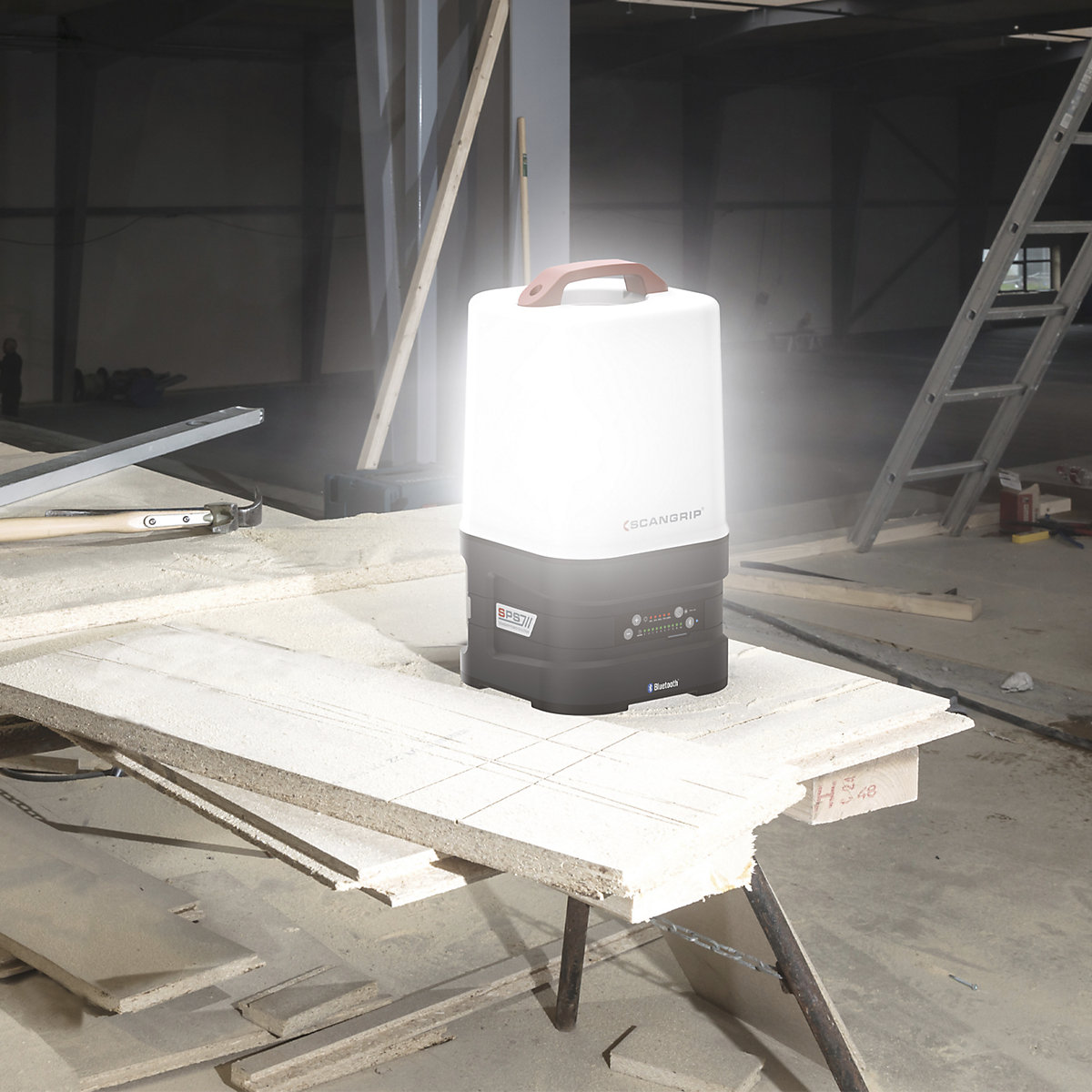 SCANGRIP – Lanterna de trabalho LED recarregável AREA SPS 10 (Imagem do produto 5)