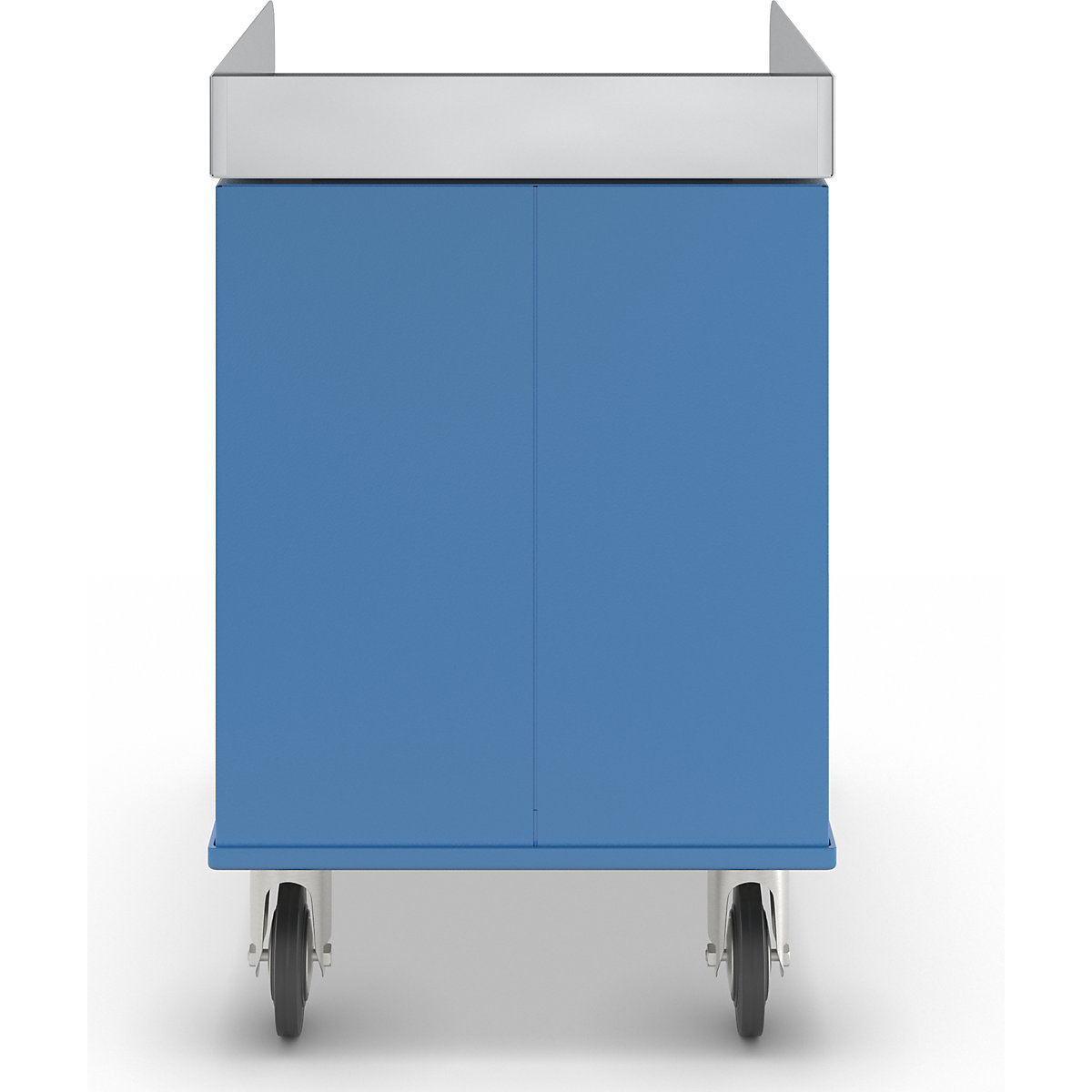 Carro auxiliar para montagens, pintado a pó – eurokraft pro (Imagem do produto 4)-3
