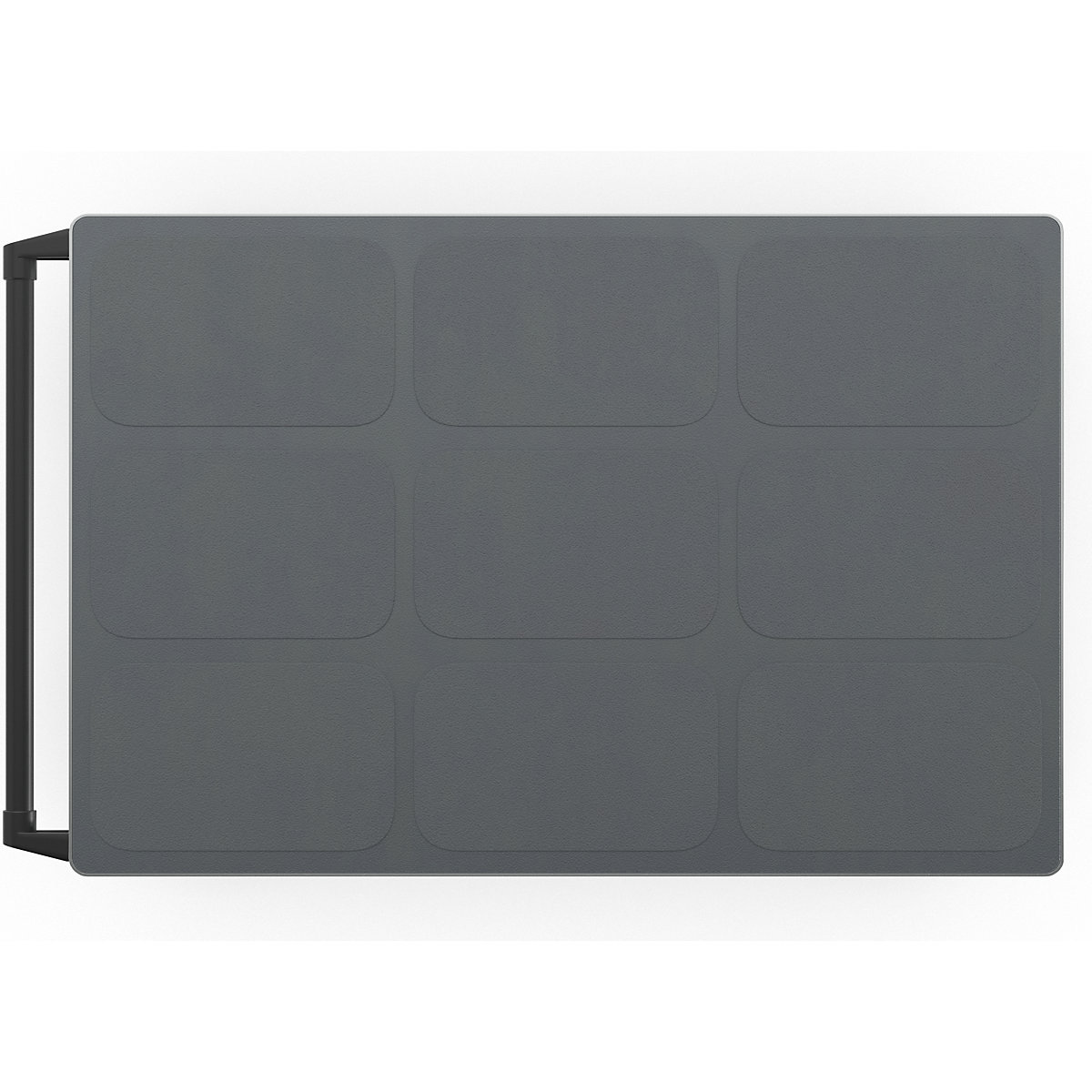 Carro de montagem, capacidade de carga 500 kg – eurokraft pro (Imagem do produto 7)-6