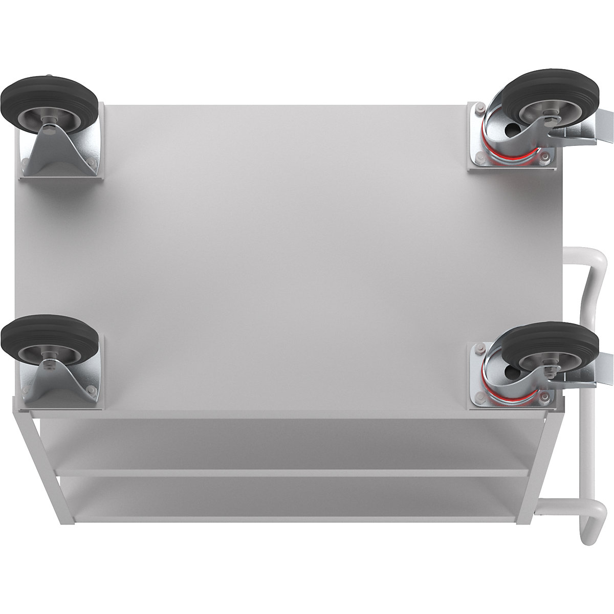 Carro para montagem ESD – eurokraft pro (Imagem do produto 4)-3