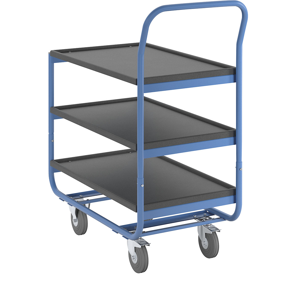 Mesa com rodas, capacidade de carga 150 kg – eurokraft pro (Imagem do produto 7)-6