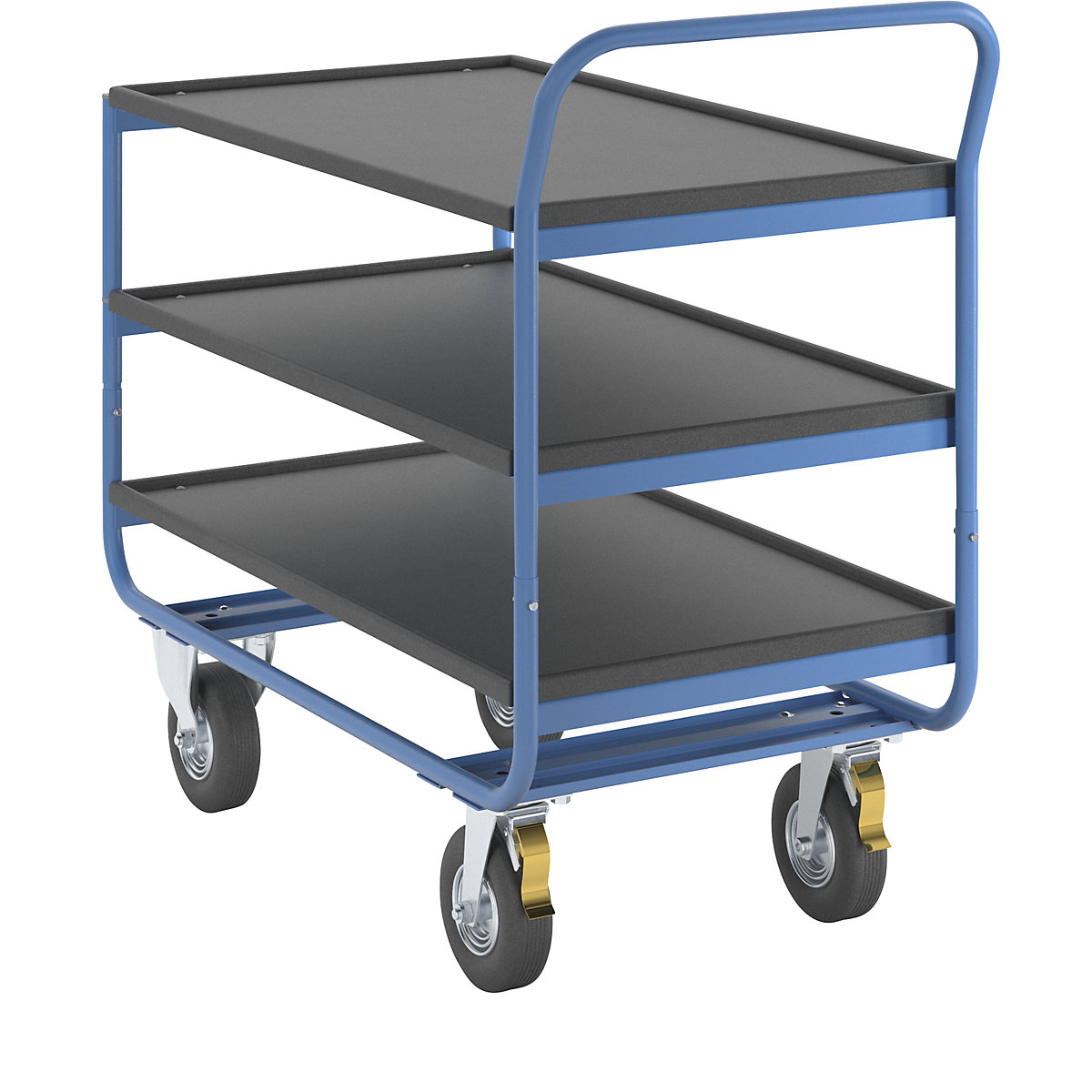 Mesa com rodas, capacidade de carga 150 kg – eurokraft pro (Imagem do produto 8)-7
