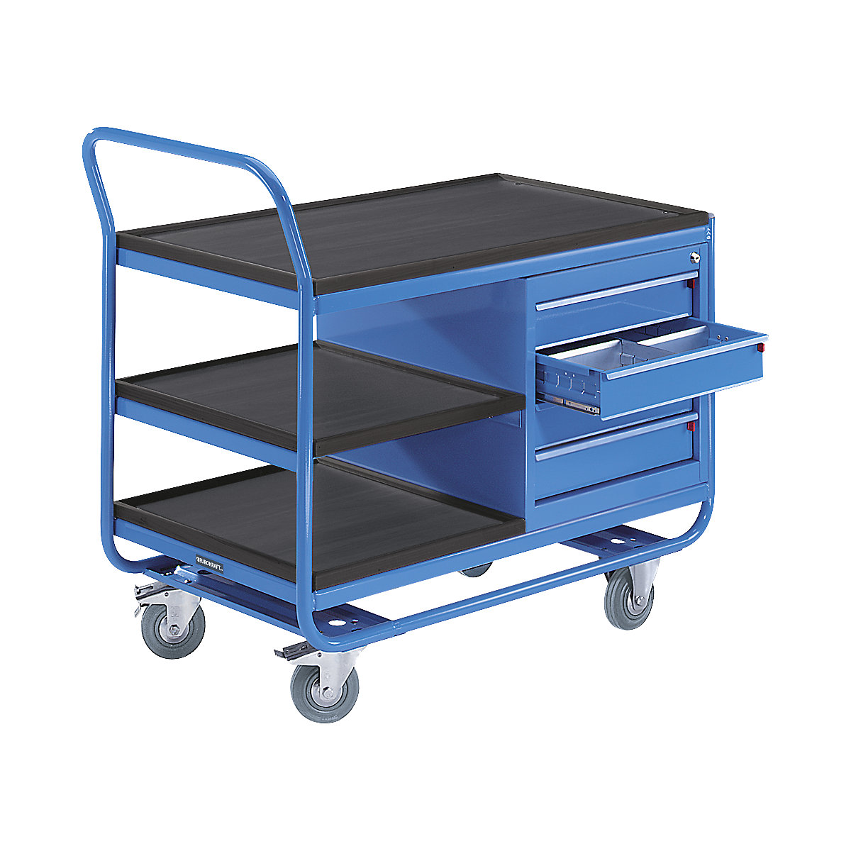 Mesa industrial com rodas – eurokraft pro (Imagem do produto 9)-8