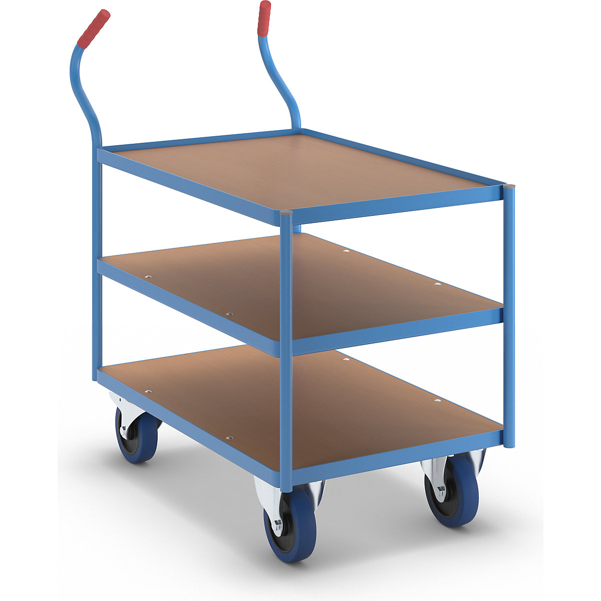 Mesa industrial com rodas – eurokraft pro (Imagem do produto 3)-2