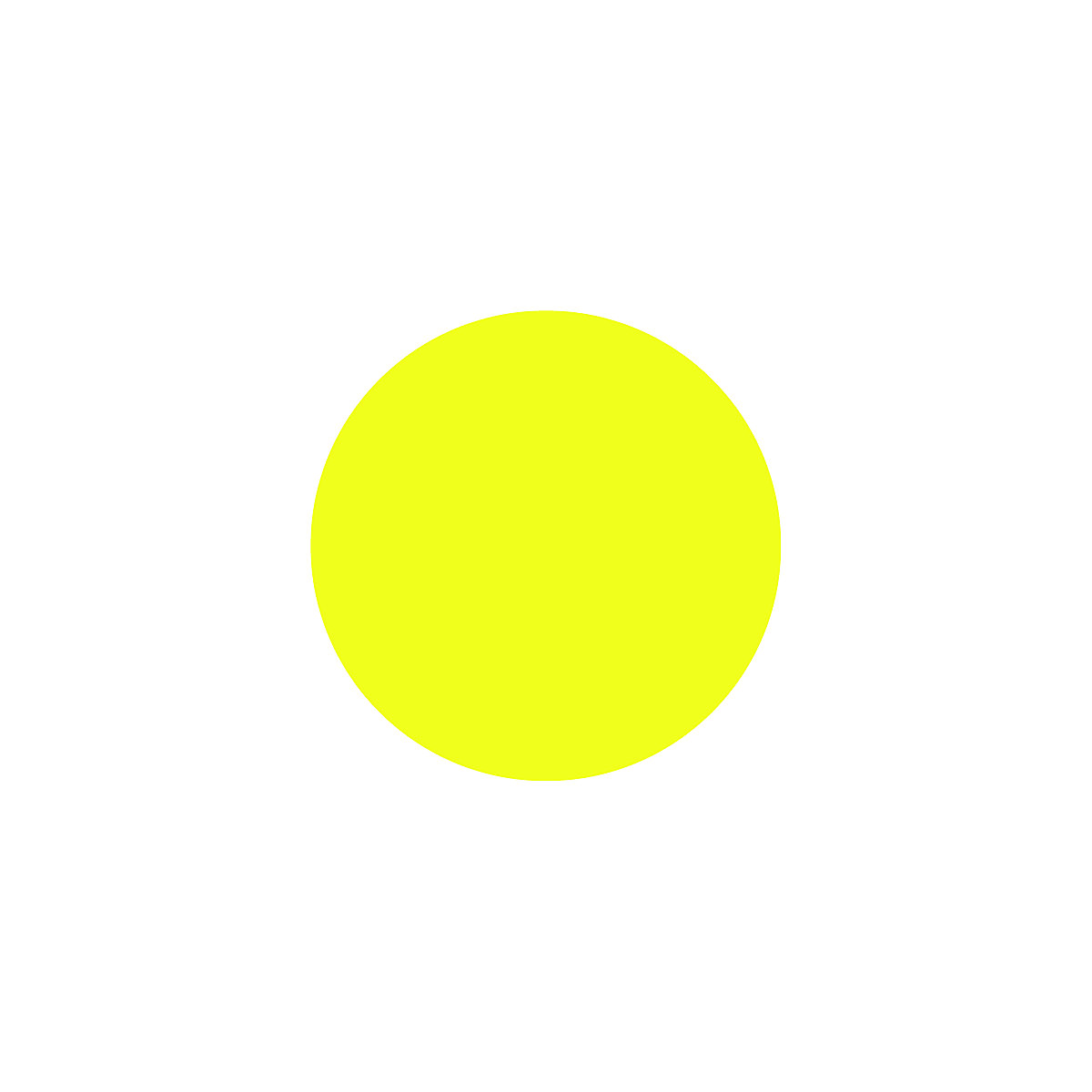 Símbolo magnético CÍRCULO, Ø 30 mm, UE 20 unid., amarillo