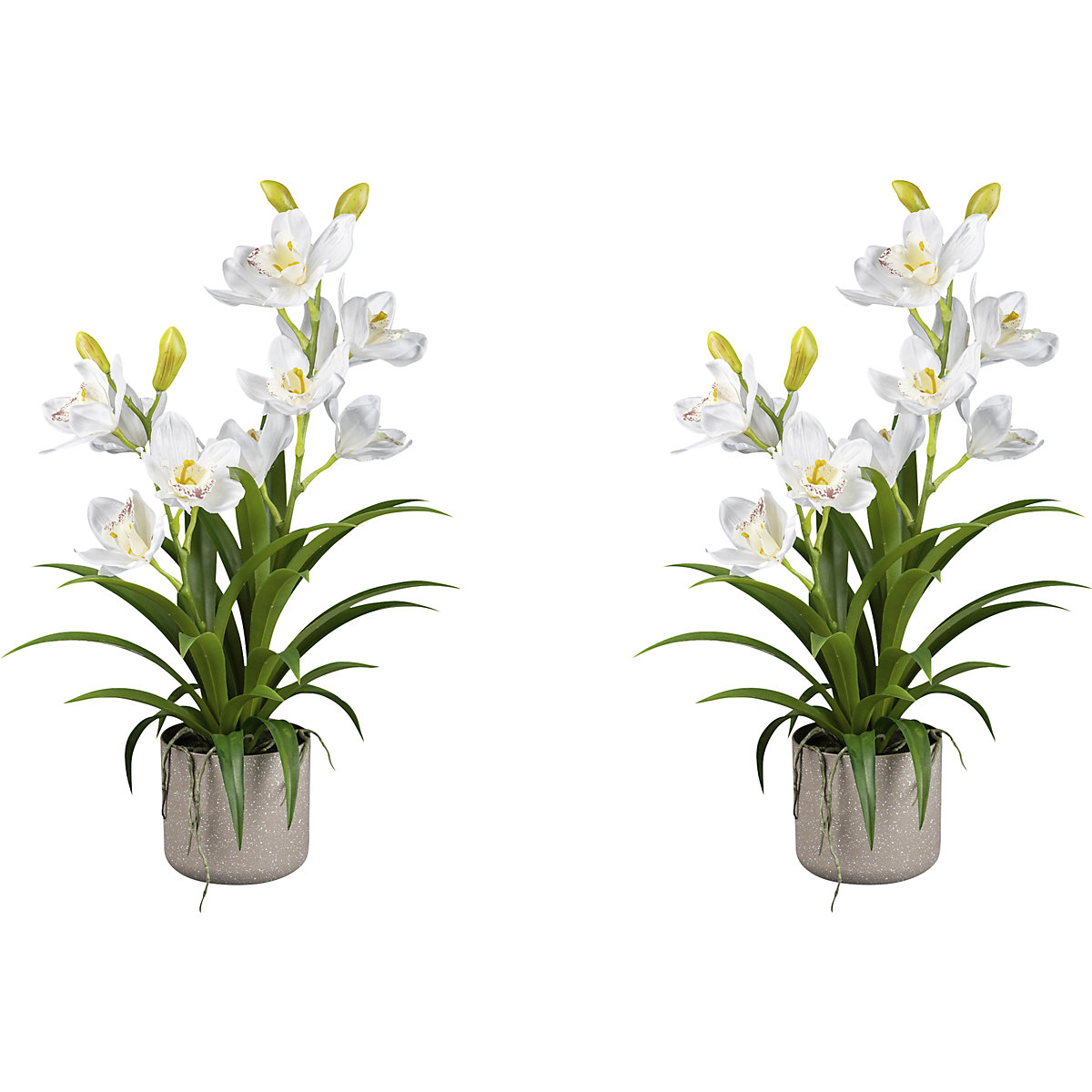 Orquídea cymbidium artificial