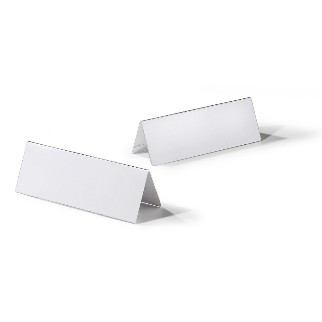 Segnaposto Da Tavolo In PETP - Con Inserto In Cartoncino - Per Eventi, Conferenze E Display - Foto 7