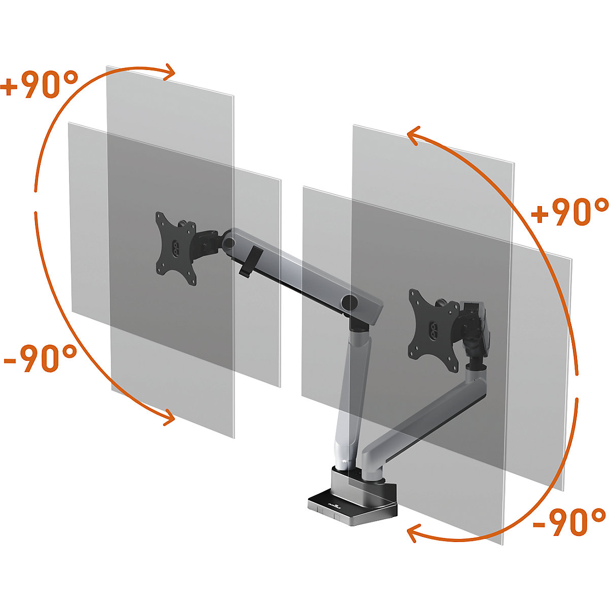 Soporte para monitor SELECT PLUS – DURABLE (Imagen del producto 6)-5