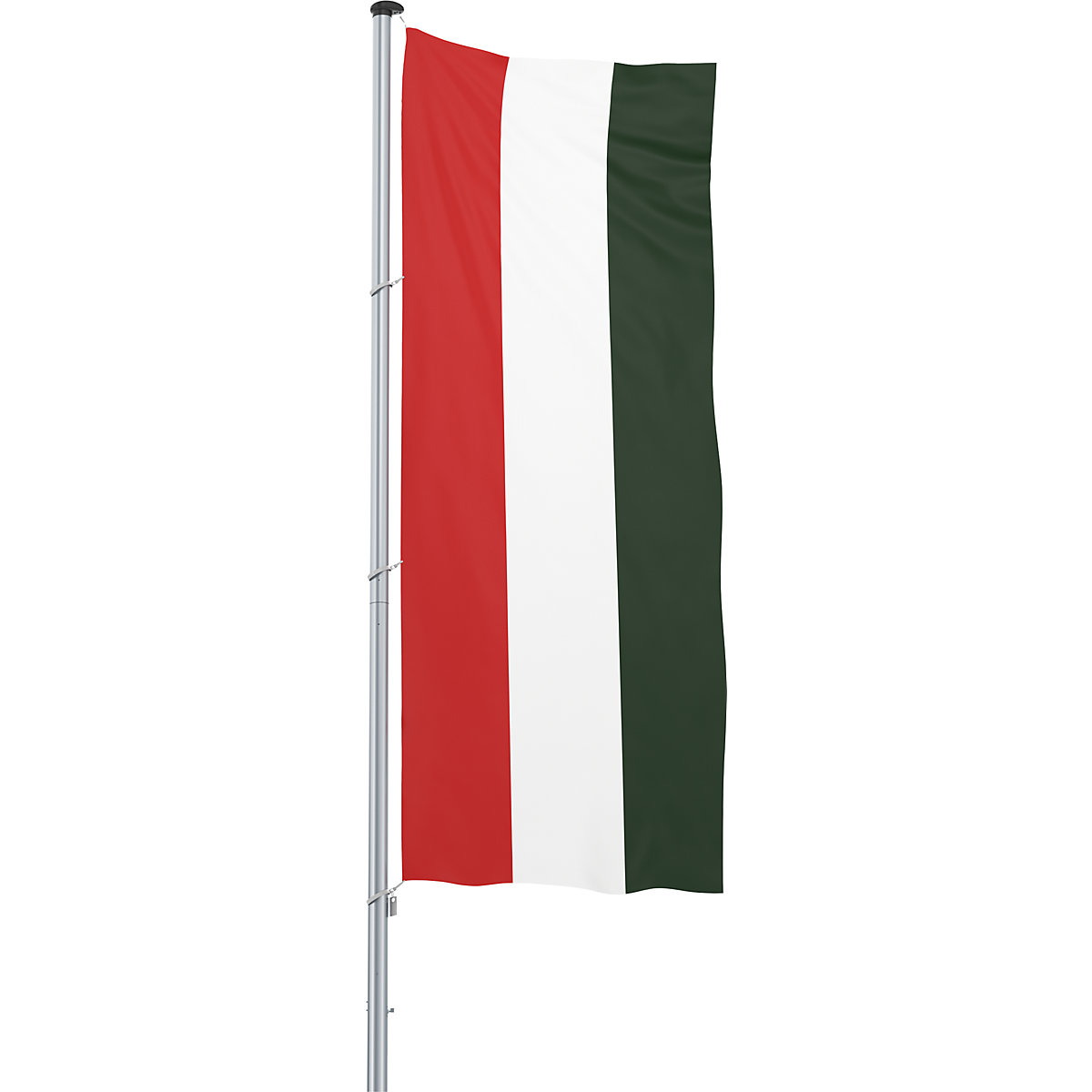 Mannus – Bandera para izar/bandera del país, formato 1,2 x 3 m, Hungría