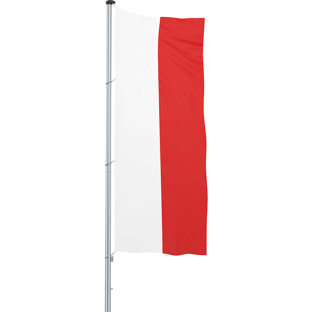 Mannus – Bandera para izar/bandera del país, formato 1,2 x 3 m, Polonia