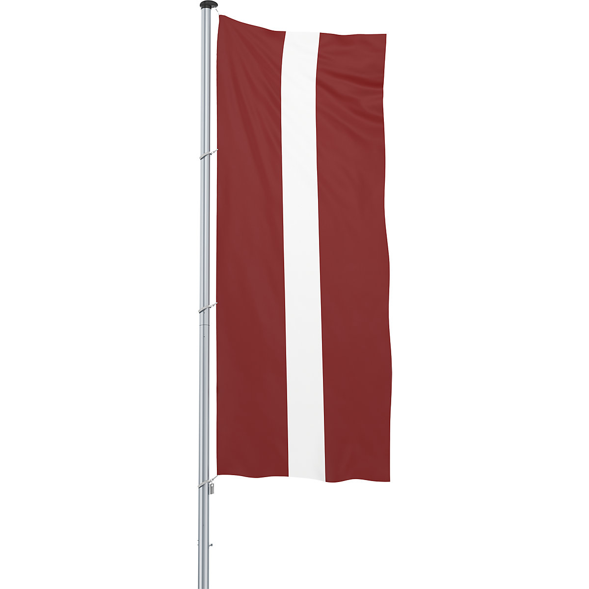 Mannus – Bandera para izar/bandera del país, formato 1,2 x 3 m, Letonia