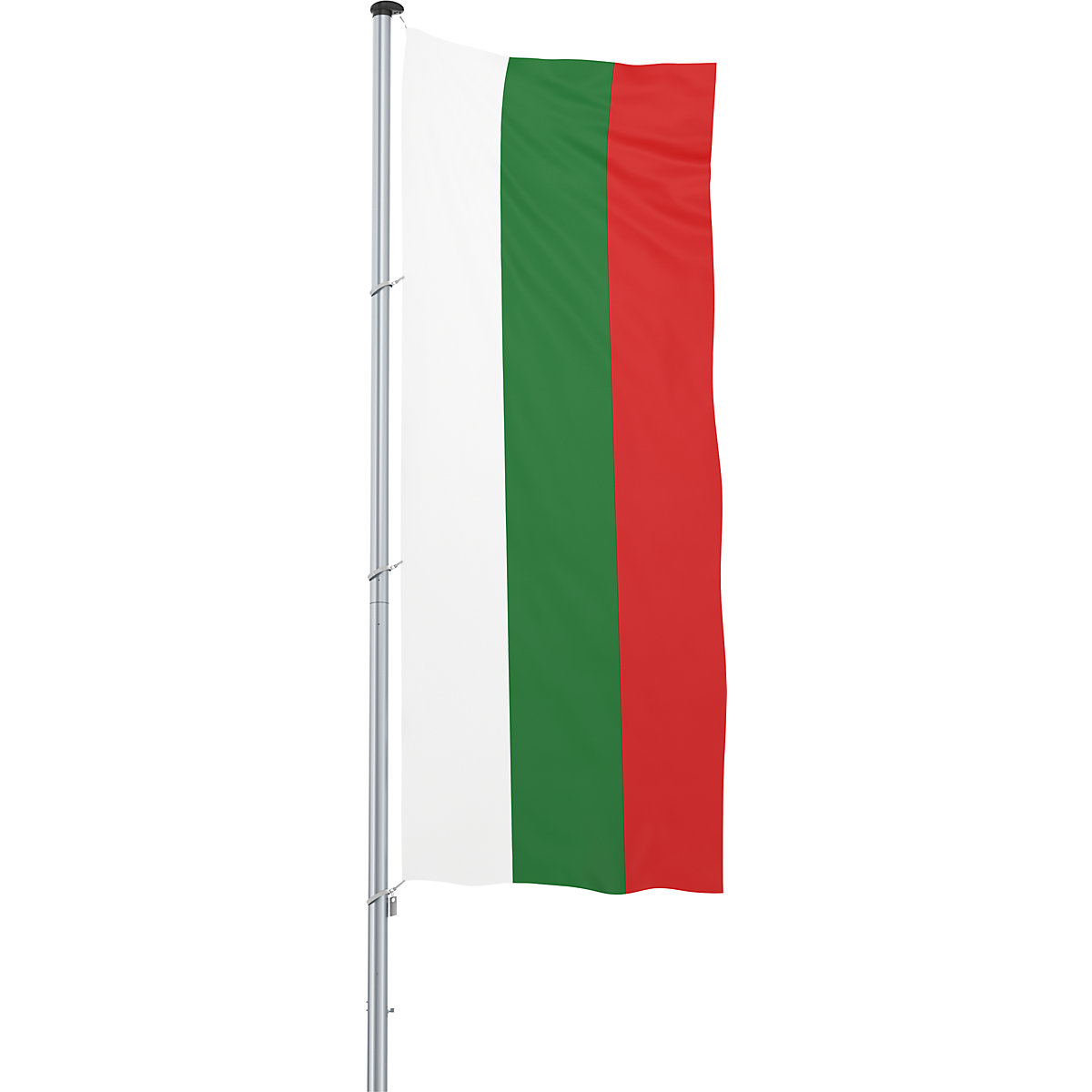 Mannus – Bandera para izar/bandera del país, formato 1,2 x 3 m, Bulgaria