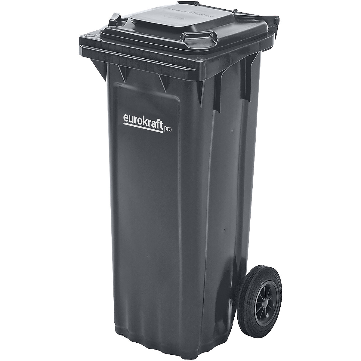 Contenedor de basura de plástico DIN EN 840 &ndash; eurokraft pro