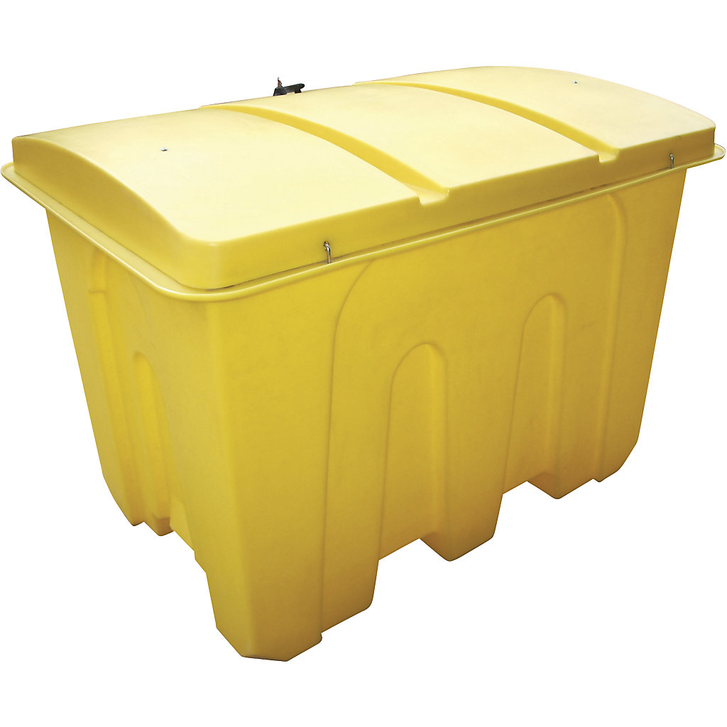 Recipiente de almacenamiento universal: capacidad 1000 l, bajo llave