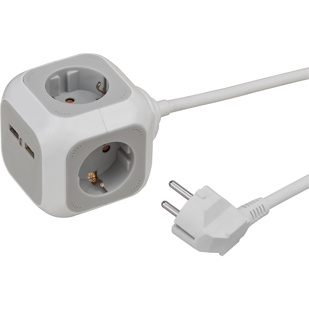 Bloc multiprise ALEA-Power avec chargeur USB – Brennenstuhl