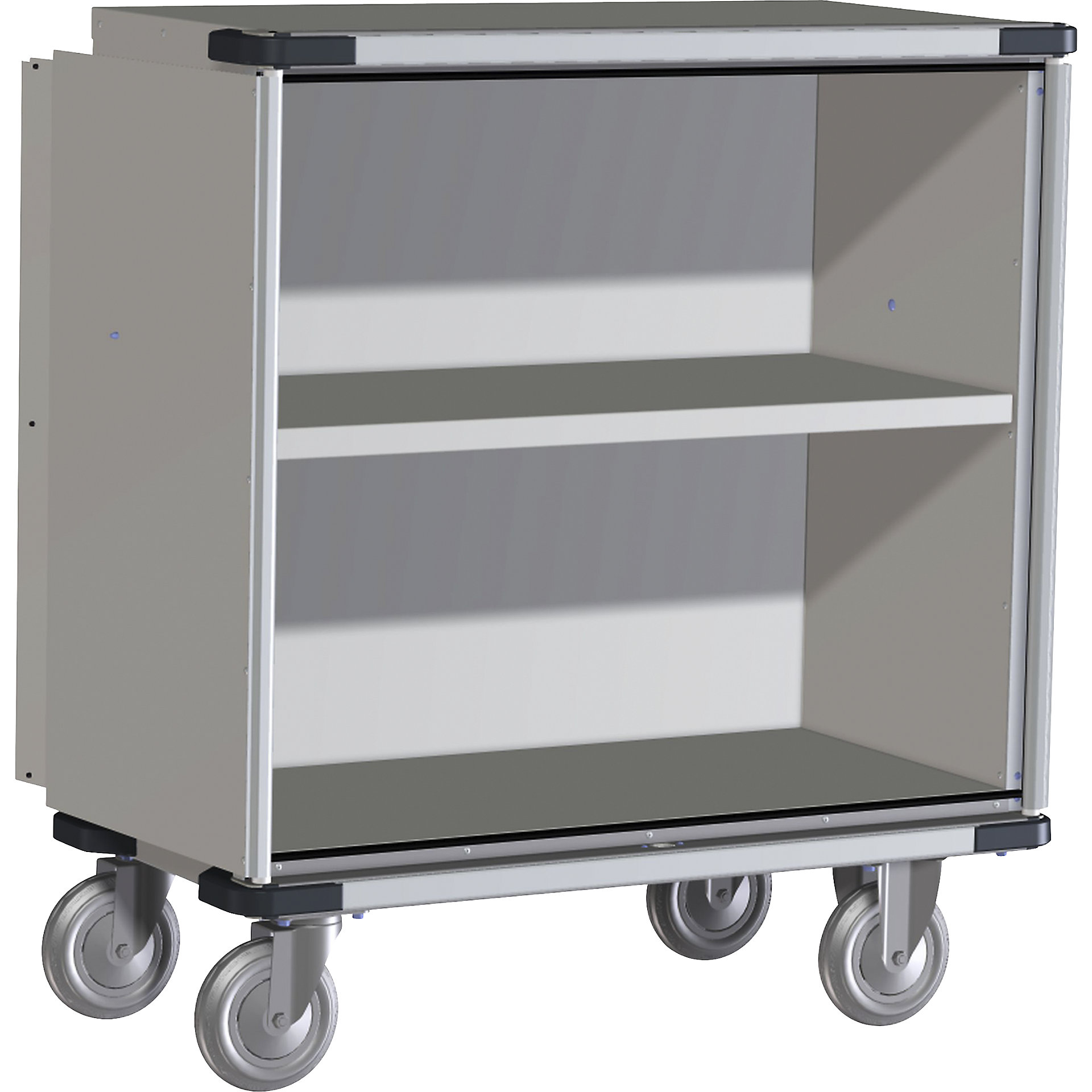 Armoire roulante universelle ZARGES 2 niveaux, 610 l kaiserkraft