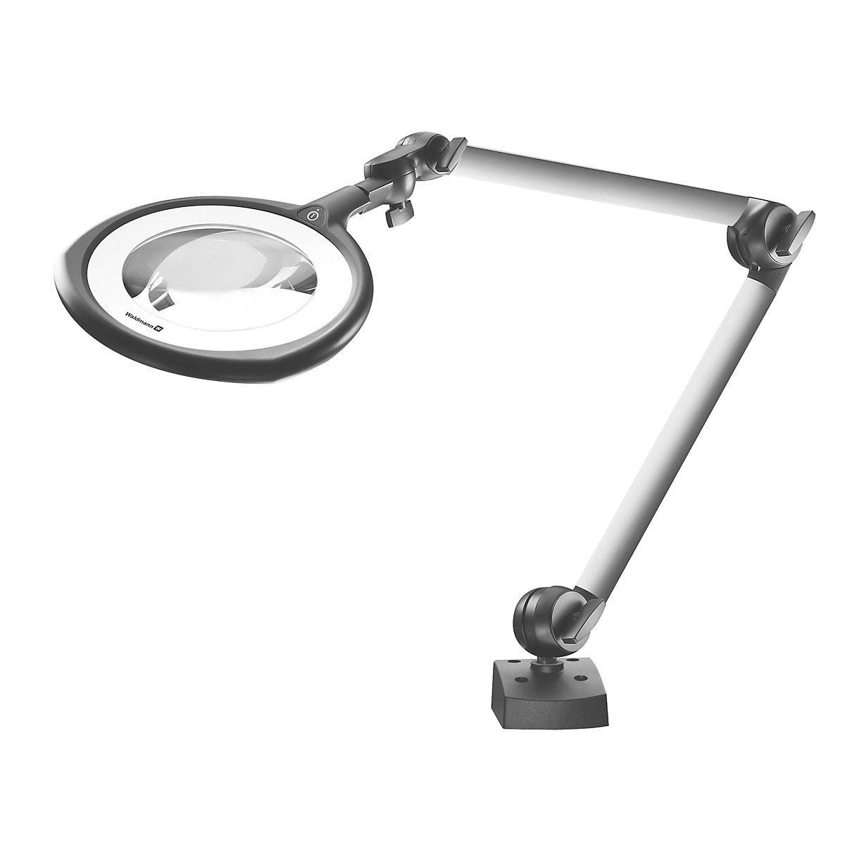 Lampe loupe à diodes LED TEVISIO – Waldmann, modèle standard, diode 14 W, tige 500 / 484 mm-3