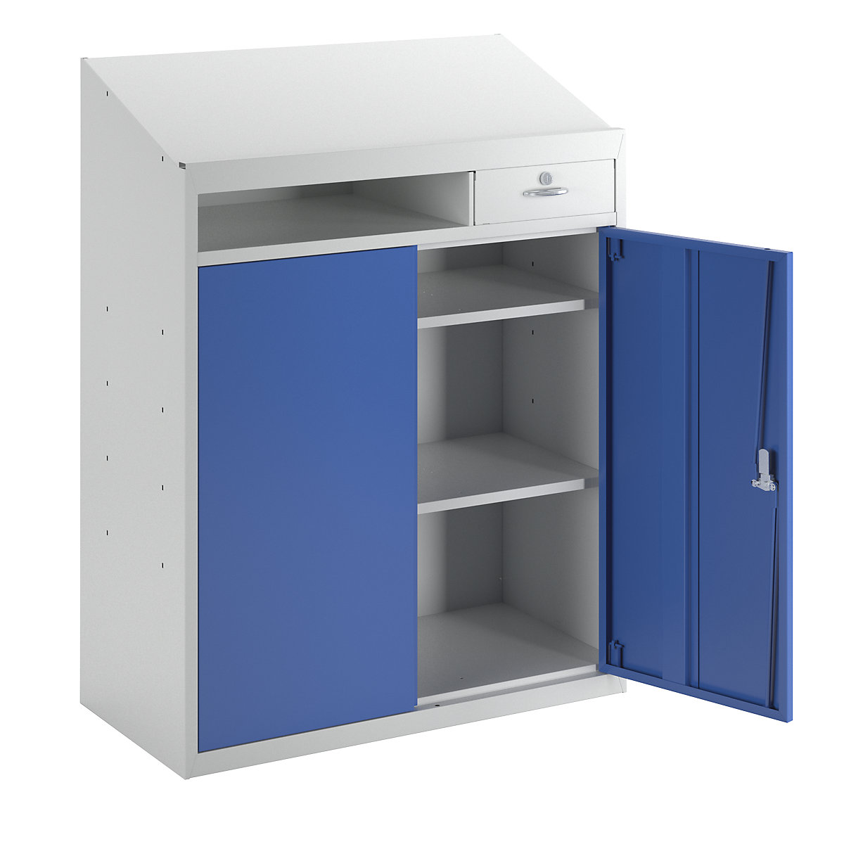 Armoire à outils avec pupitre – eurokraft basic