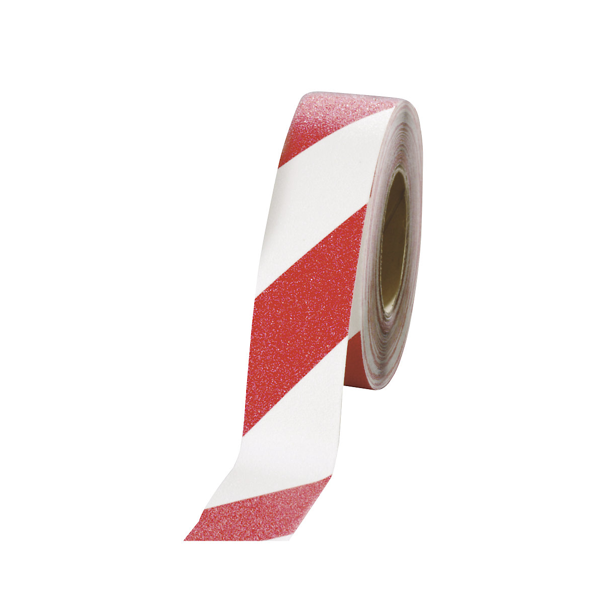 Rouleau de bande antidérapante autocollante – COBA, largeur 50 mm, rouge/blanc, rouleau, 3 pièces et +-8