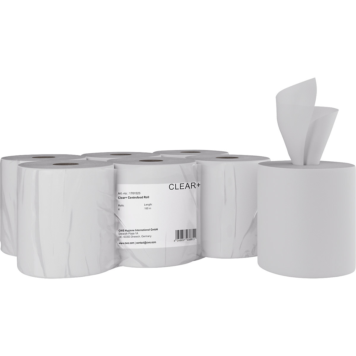 Rouleaux de serviettes, déroulement interne &ndash; CWS