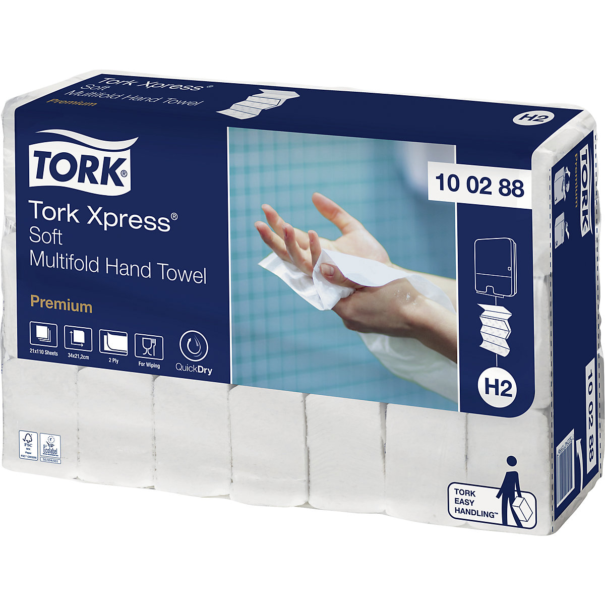 Serviettes pliées – TORK (Illustration du produit 7)