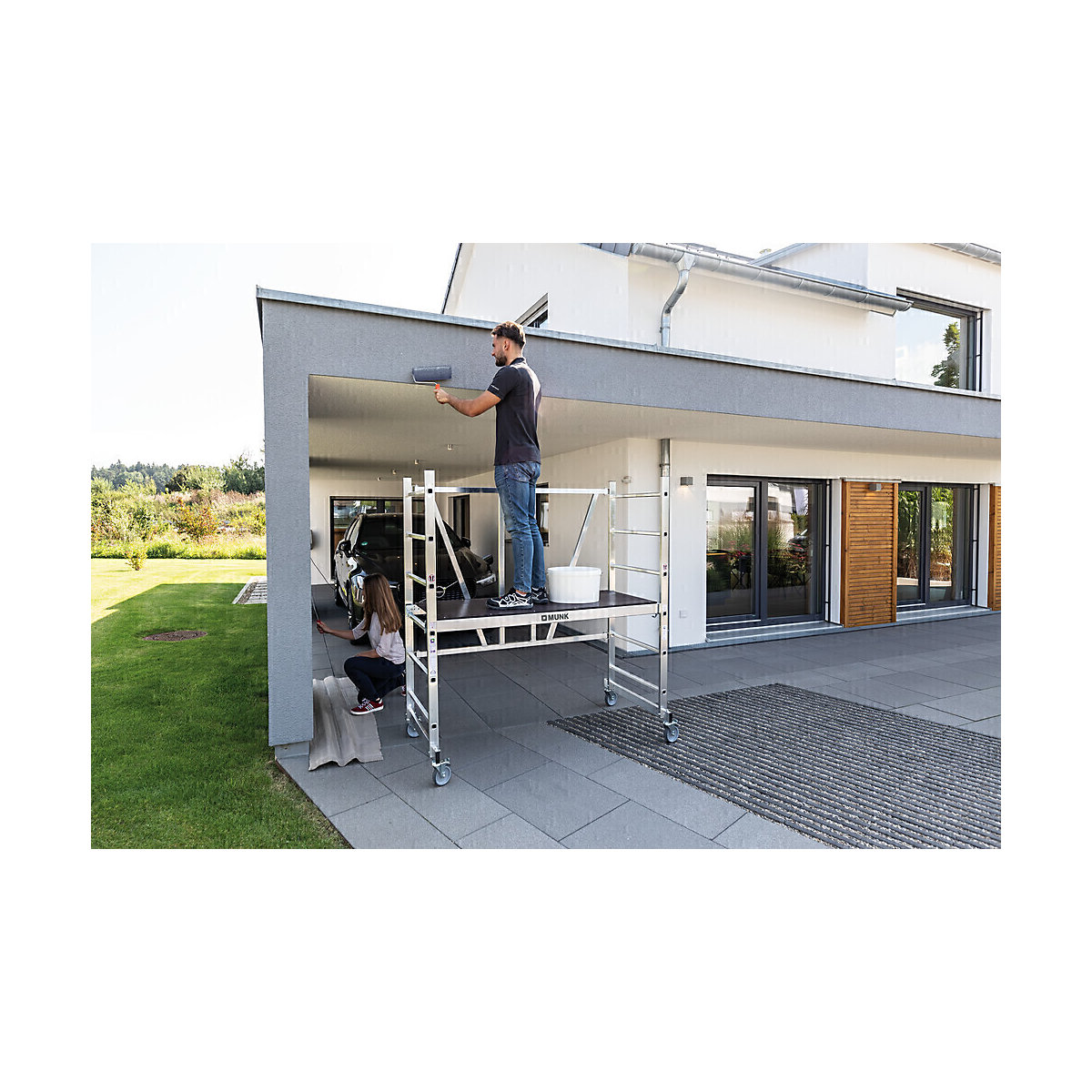 Échafaudage repliable en aluminium ML – MUNK (Illustration du produit 3)-2