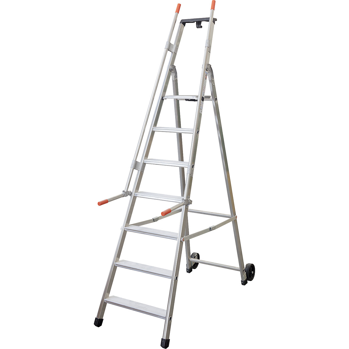 Escabeau mobile pour rayonnages