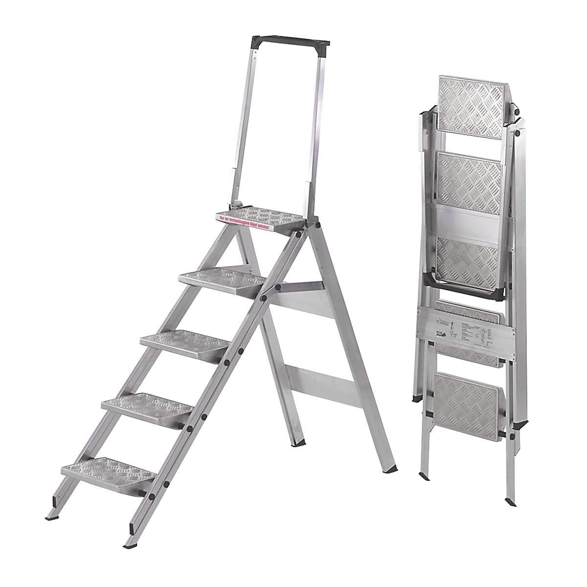 Escabeau pliant en alu