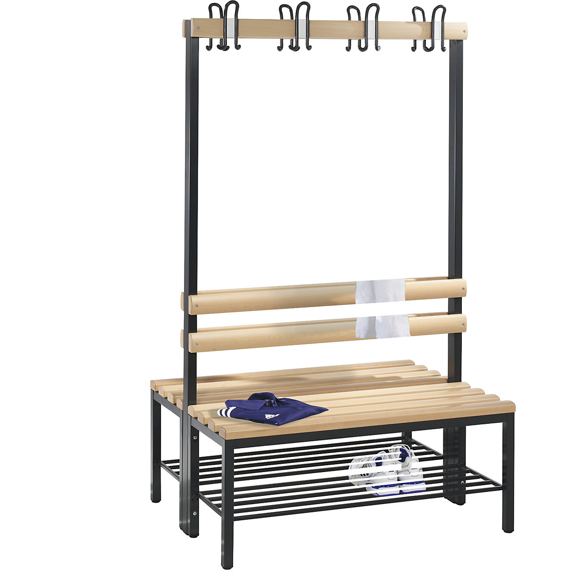 Banc de vestiaire BASIC double face – C+P