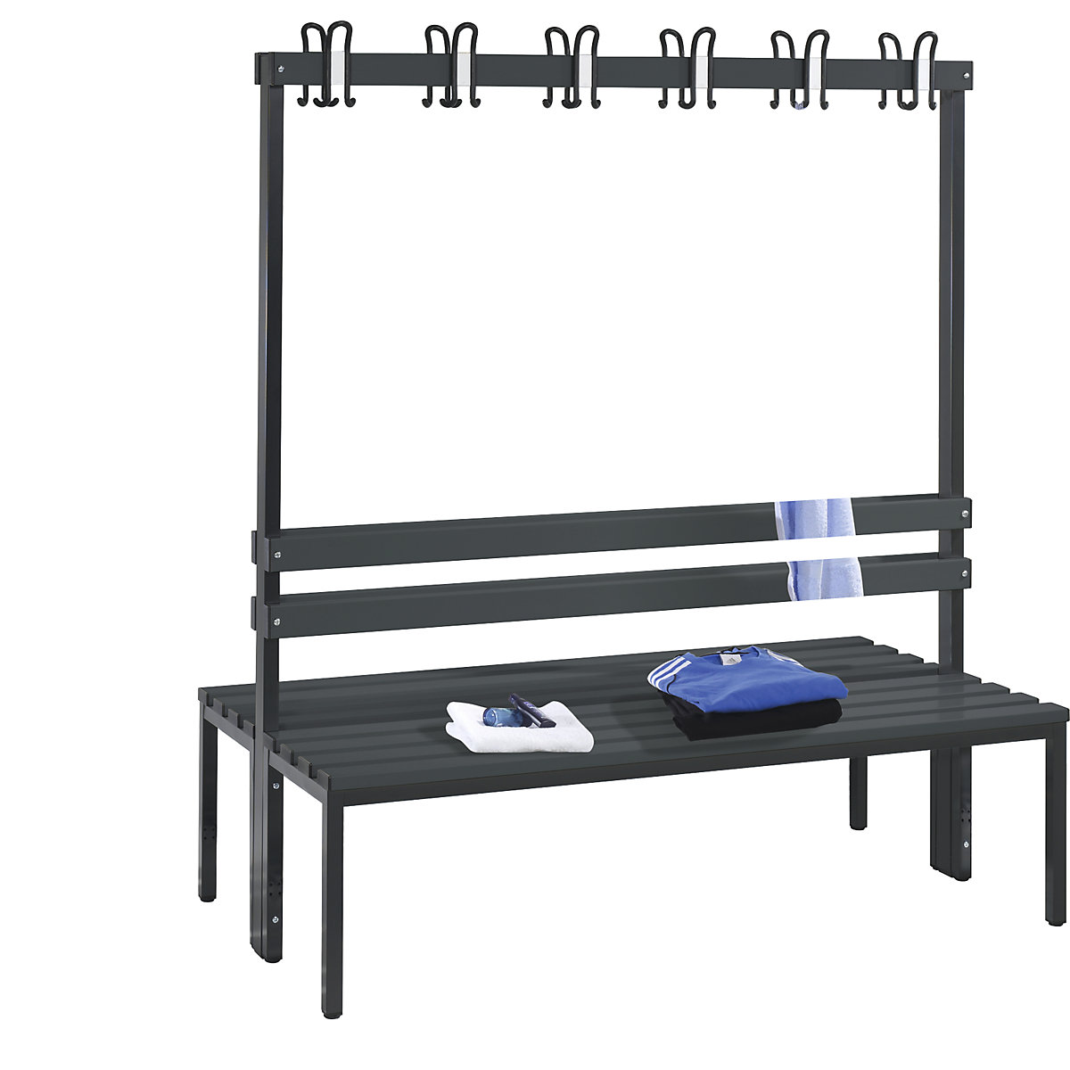 Banc de vestiaire BASIC double face – C+P