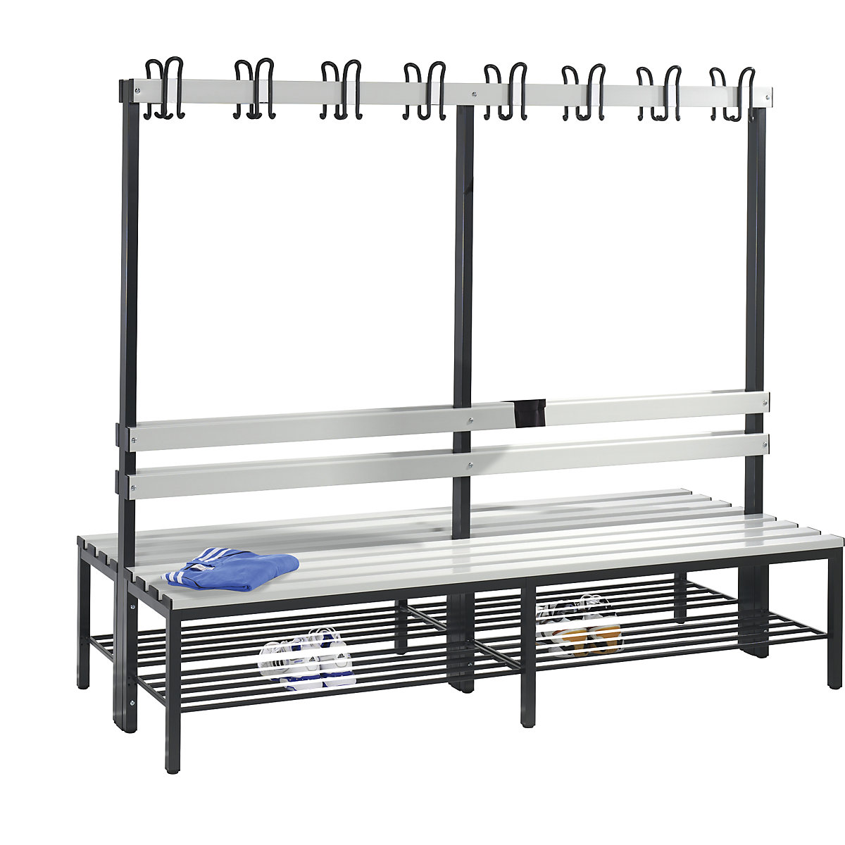 Banc de vestiaire BASIC double face – C+P