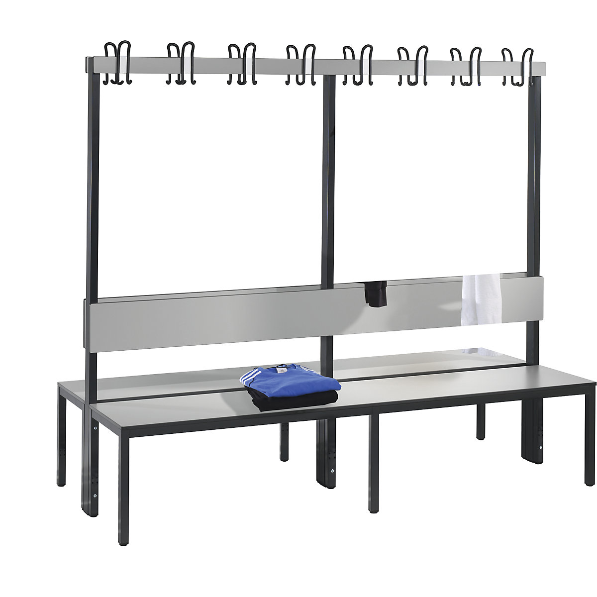 Banc de vestiaire COMFORT double face – C+P