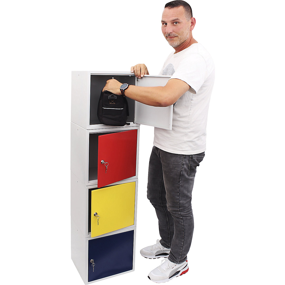Casier cube, largeur 350 mm (Illustration du produit 12)-11