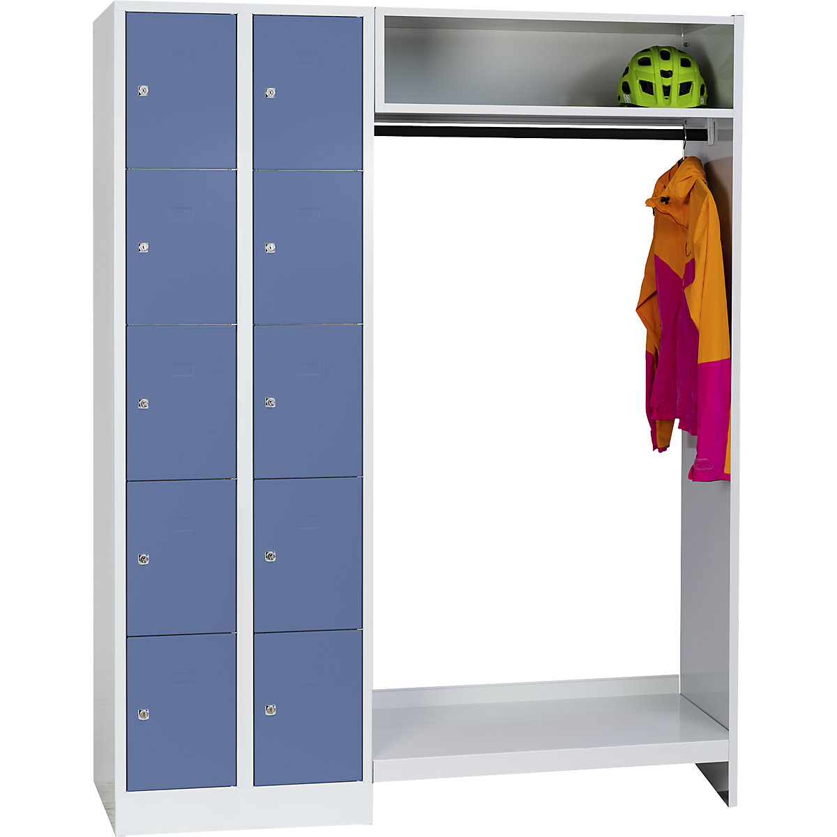 Vestiaire multicases modulaire Dresden – Wolf (Illustration du produit 9)-8