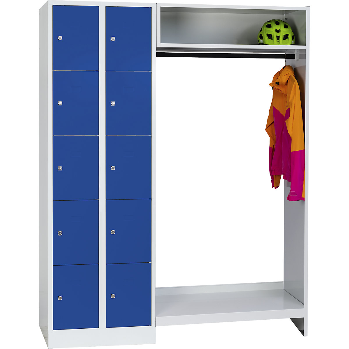 Vestiaire multicases modulaire Dresden – Wolf (Illustration du produit 11)-10