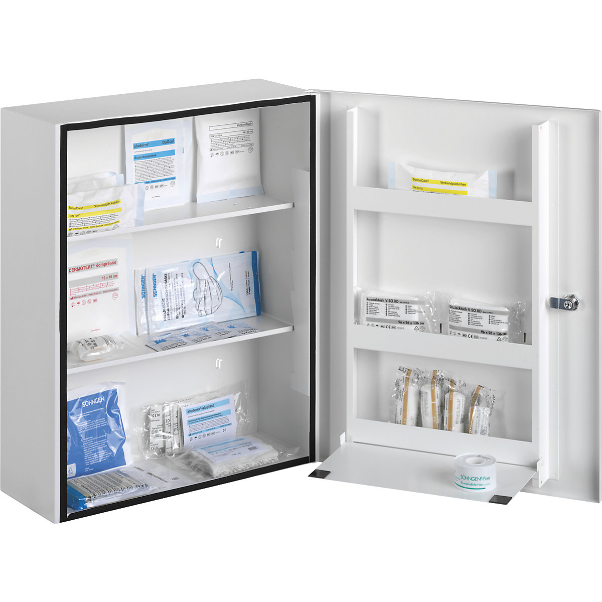 Armoire à pharmacie conforme à la norme DIN 13169 - SÖHNGEN