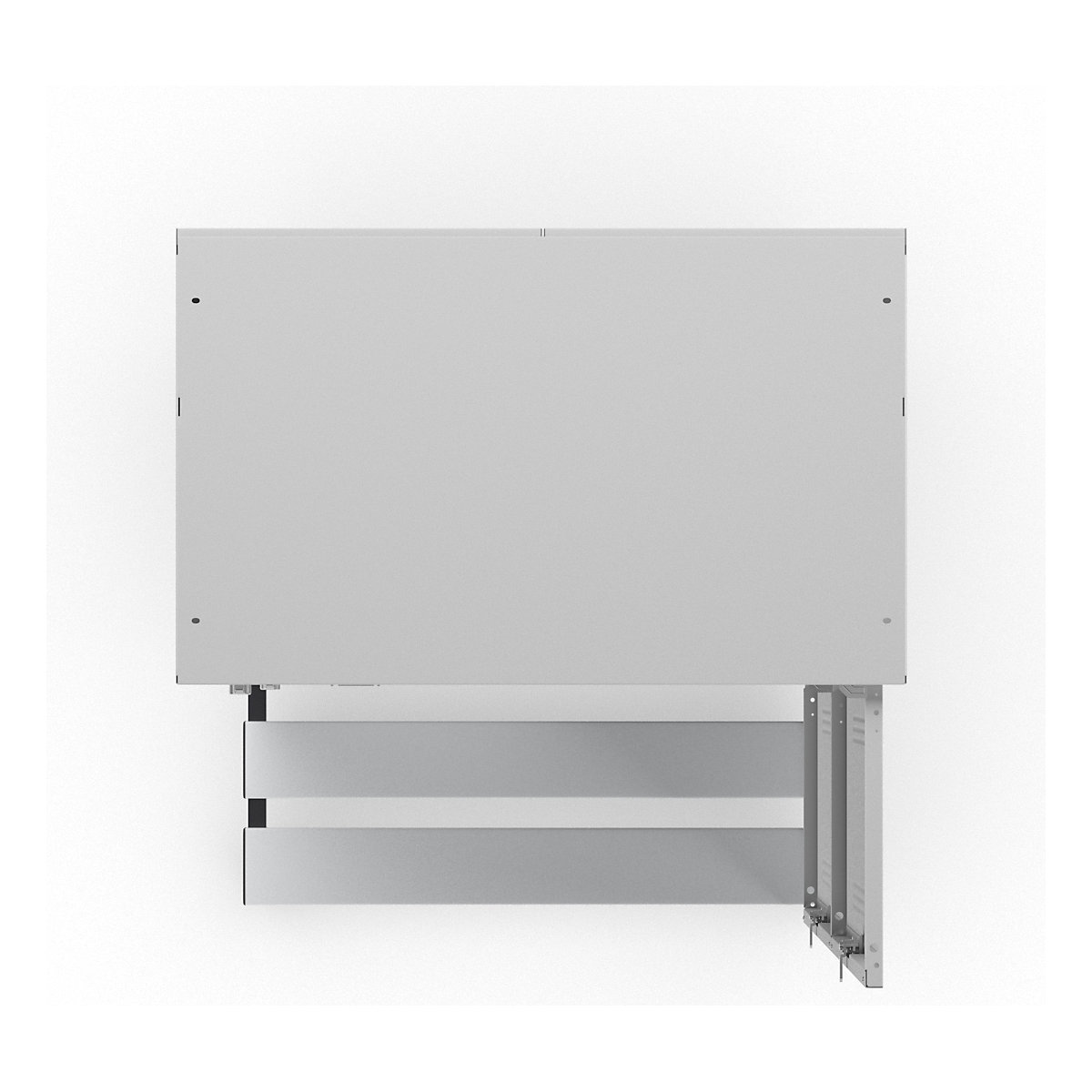 Vestiaire à deux étages Berlin 1 avec banc – Wolf (Illustration du produit 6)-5