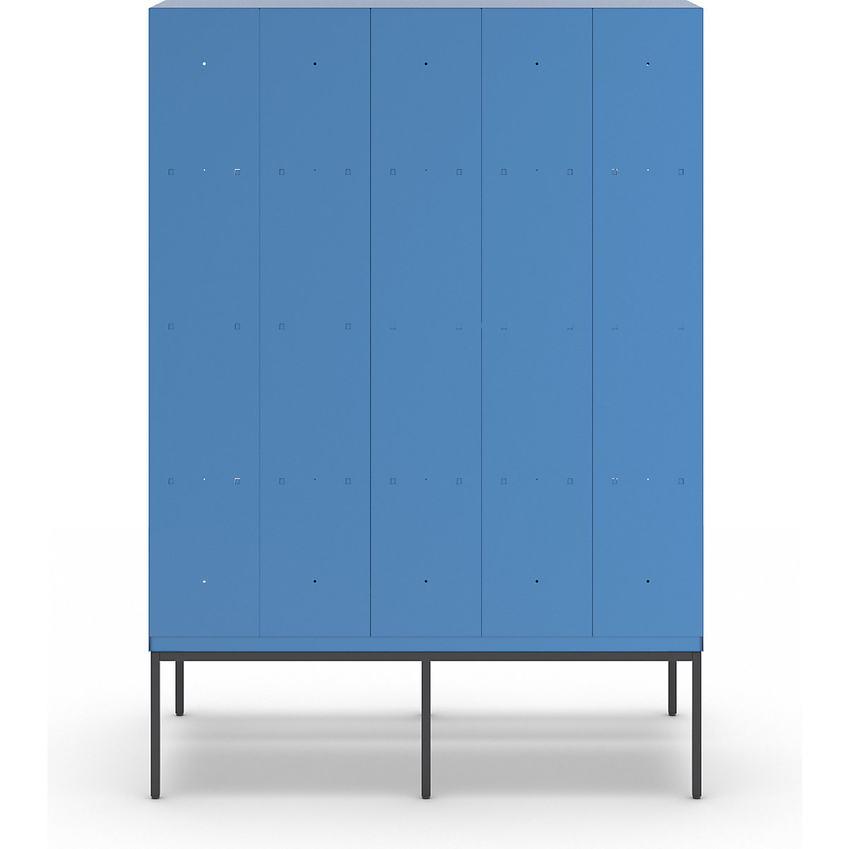 Vestiaire à deux étages Berlin 1 avec banc – Wolf (Illustration du produit 5)-4