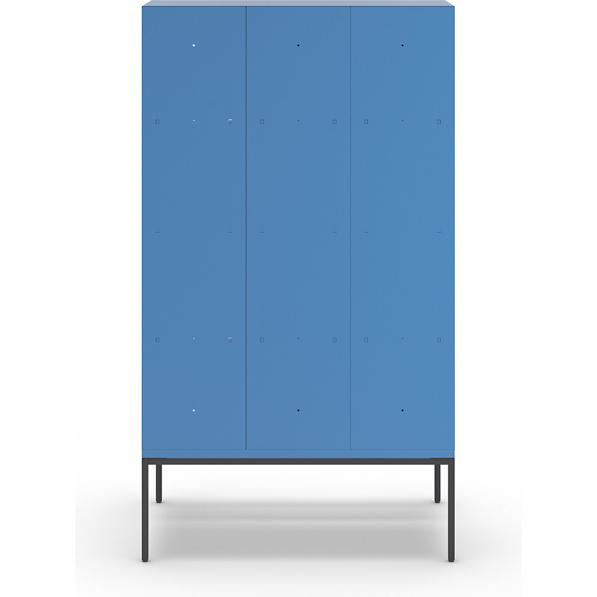 Vestiaire à deux étages Berlin 1 avec banc – Wolf (Illustration du produit 5)-4