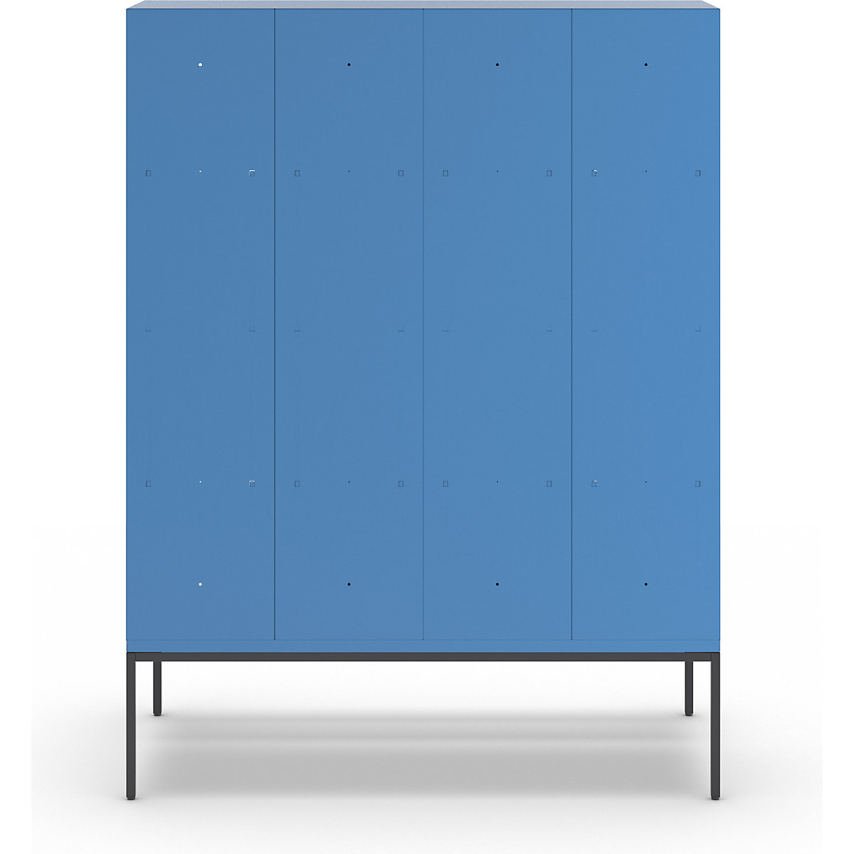 Vestiaire à deux étages Berlin 1 avec banc – Wolf (Illustration du produit 5)-4