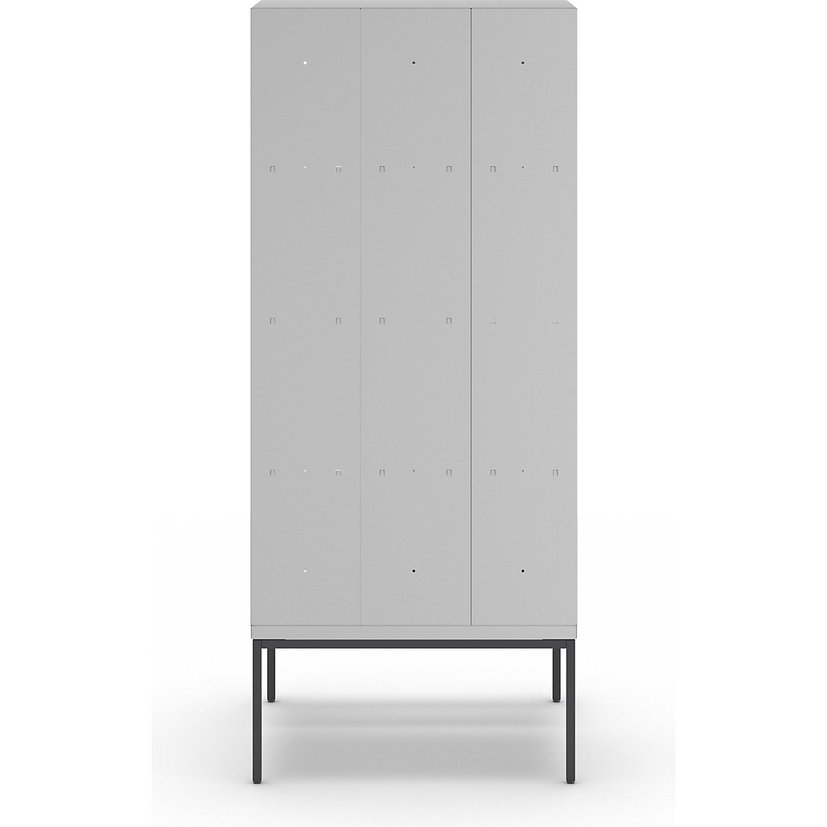 Vestiaire à deux étages Berlin 2 avec banc – Wolf (Illustration du produit 5)-4