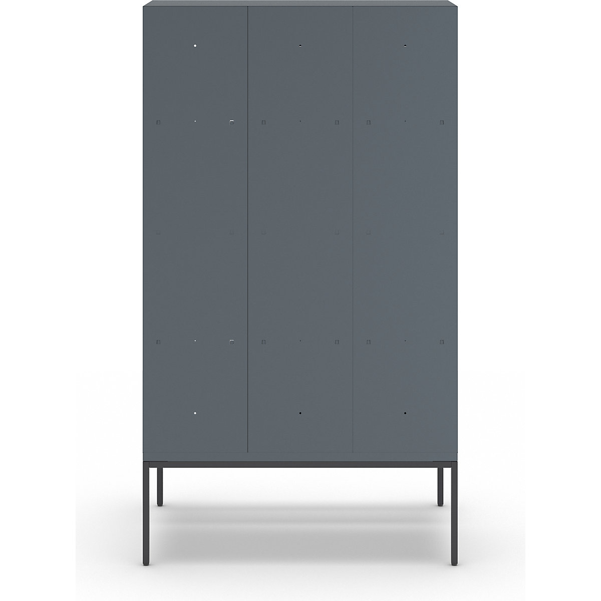 Vestiaire à deux étages Berlin 2 avec banc – Wolf (Illustration du produit 5)-4