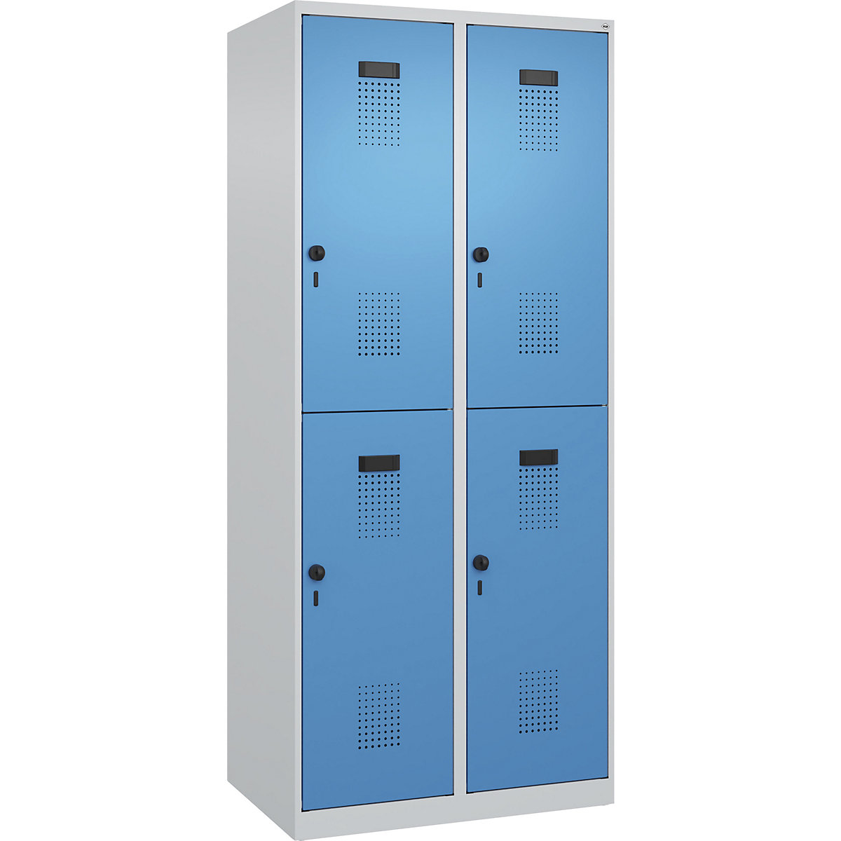 Vestiaire à deux étages Evolo PLUS – C+P (Illustration du produit 3)-2