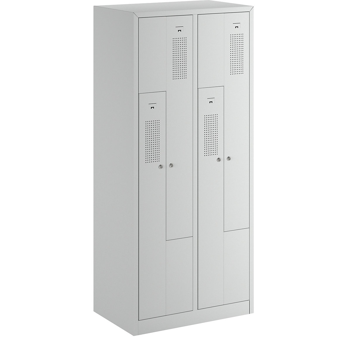 Vestiaire à portes en Z Amsterdam – eurokraft basic