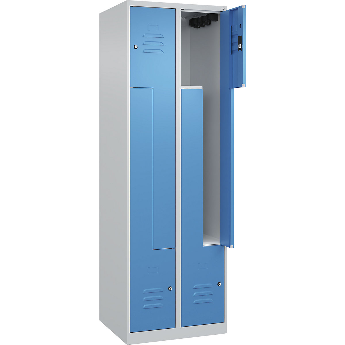 Vestiaire à portes en Z Classic PLUS &ndash; C+P